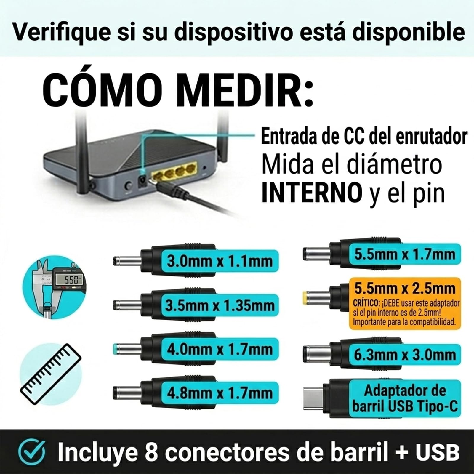 Mini UPS para Router Modem 18000mAh(66Wh) Mini SAI DC 12V/2A USB 5V/3.6A