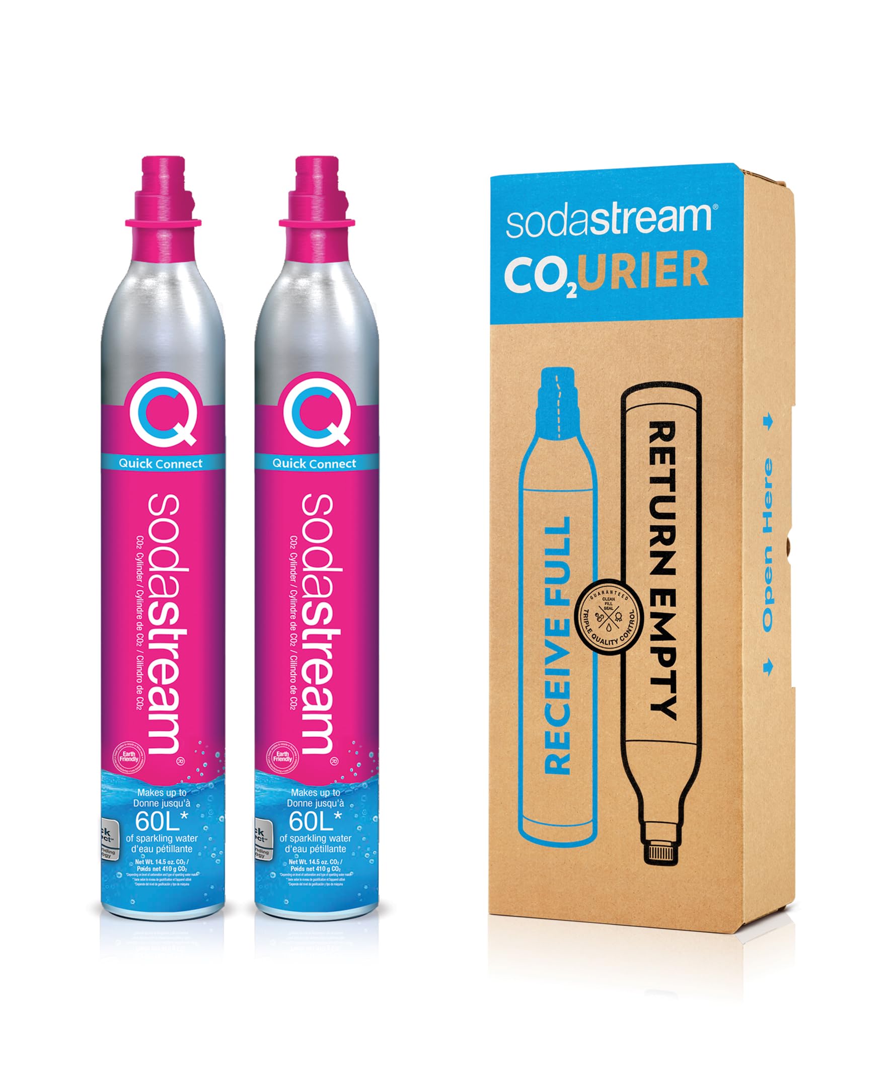 Amazon.com: SodaStream CO2 Gas Refill Pack - 2 Cylinders