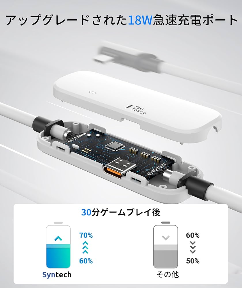 Amazon.co.jp: Syntech リンクケーブル 充電付き 5M Meta Quest