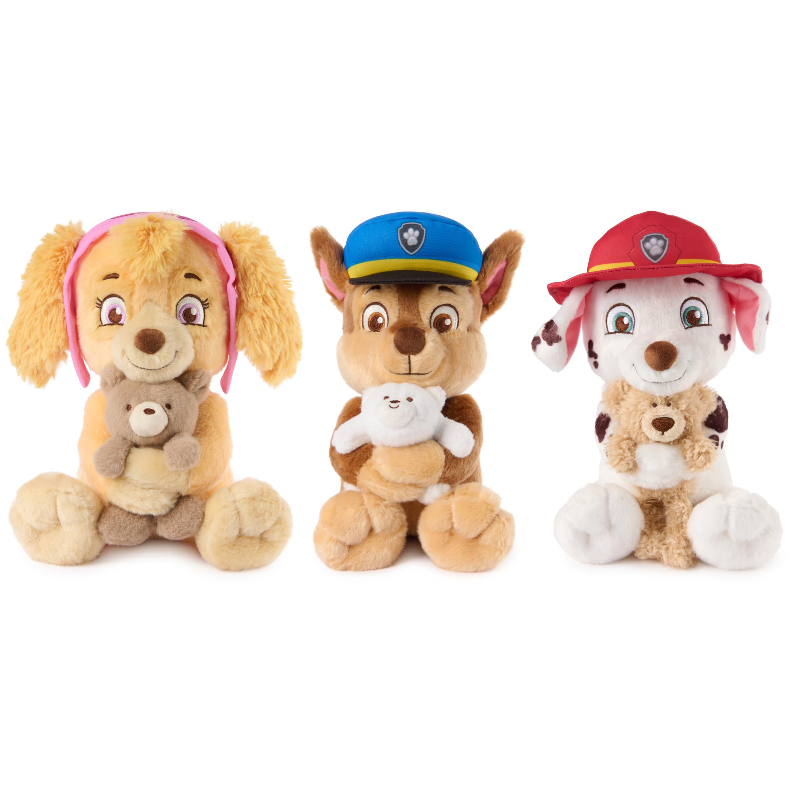 Paw Patrol GUND Skye z misiem Kai, oficjalna pluszowa zabawka Skye, pies wypchany dla dzieci od 1 roku życia, 24 cm