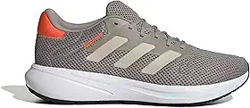 Tênis Adidas Response Runner Verde Cáqui e Laranja - Masculino