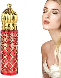 itrimaka Vintage Glass Roller Bottle - Vintage Color Bronzing Perfume Bottle Dubai Empty Perfume Bottle | Dubai Empty Perfume Bottle, Fancy Empty Glass Perfume Bottle, 8ml Roll On Bottles