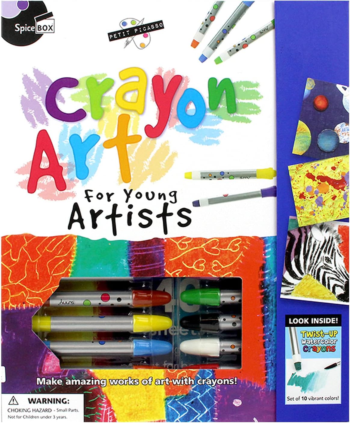 Buy Spicebox Children's Art Kits Petit Picasso Crayon Art Age Range 8 Online In Indonesia. B01Cd9Pc6C