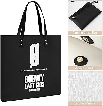 Amazon | [ユプヴィヴィ] BOOWY Last Gigs トートバッグ ハンドバッグ