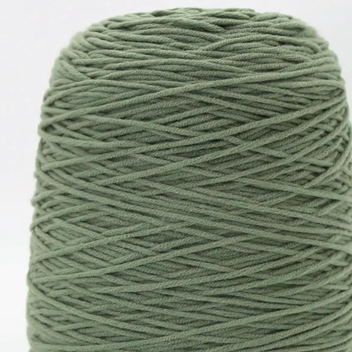 VICIYOO 400g Tufting Cylinder Yarn 8Strands of Milk Cotton Tufting Wool DIY Hand-woven Carpet Yarn Bulk