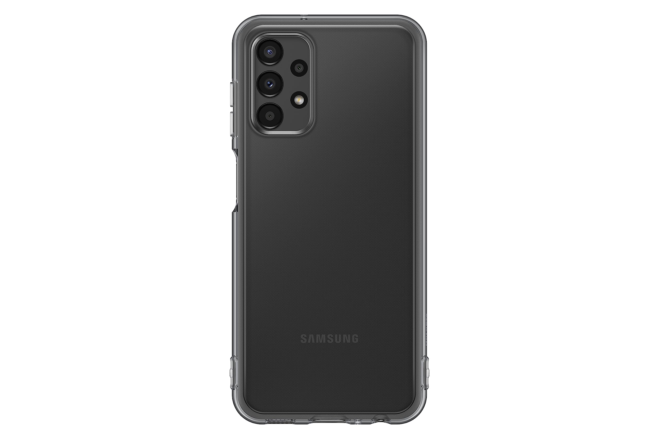 A13 Soft Clear Cover Black