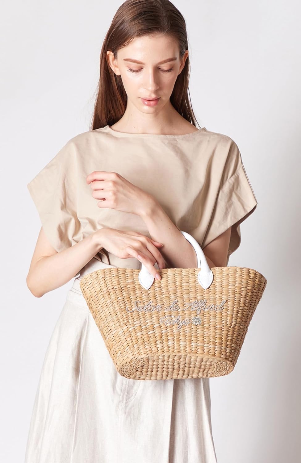 SALON DE ALFURD TOKYO かごバッグ カゴバッグ ショルダー 斜めがけ 夏