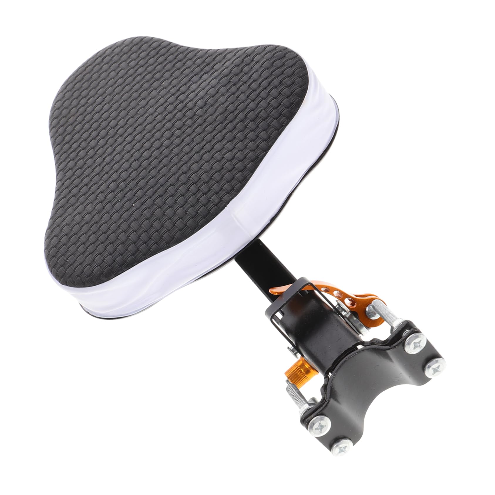 Mipcase Seggiolino Bici Anteriore per Cuscino in Schiuma e Struttura al Carbonio, Regolabile e Resistente per Mountain Bike