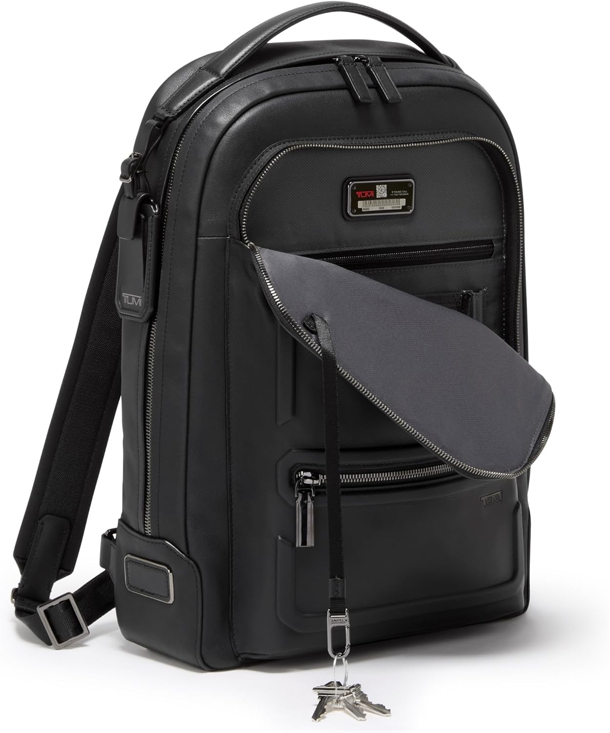 Tumi Mens Bradner Backpack Black/Bombe One Size - Image 3