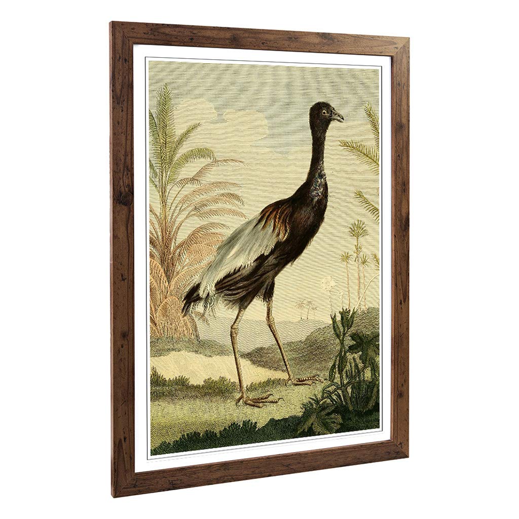 Big Box Art Framed Print of Vintage Charles R Ryley Trumpeter Design | Wall Art Picture | Home Decor for Kitchen, Living Room, Bedroom, Hallway, Walnut, A2 / 24.5x18 Inch / 62x45cm