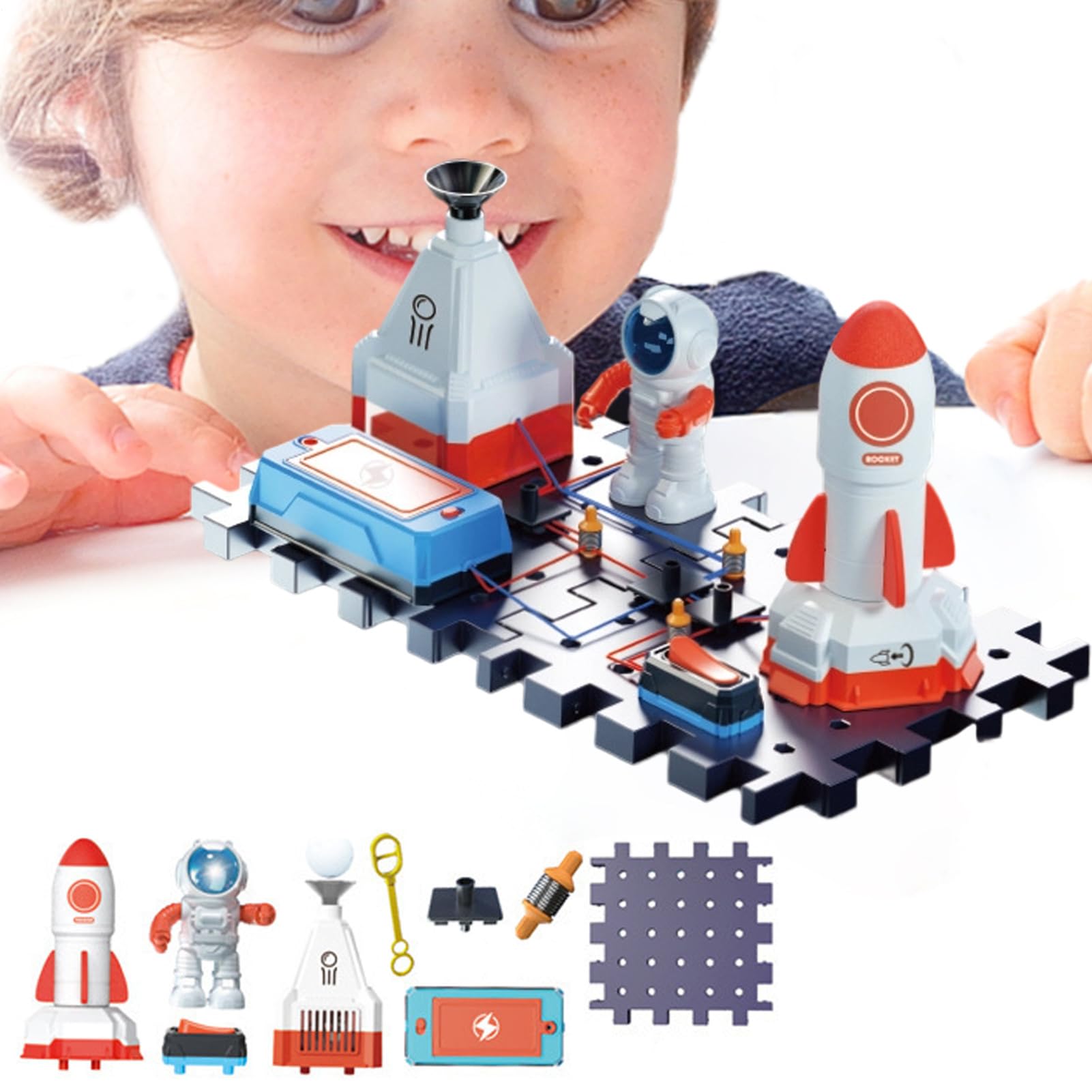 Kit Di Scienza Dei Circuiti Educativo Di Fisica Sperimentale | Giocattoli Educativi 7-14 Anni con Costruzione Fisica