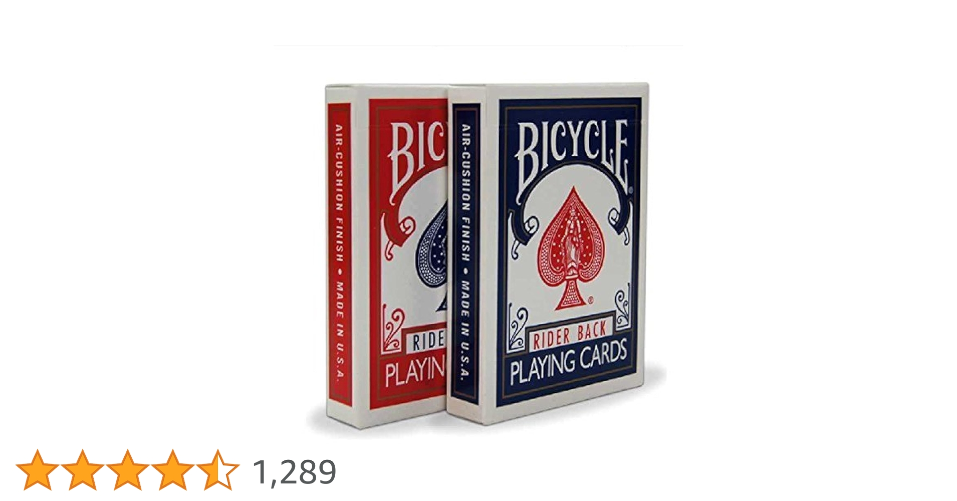 Amazon.co.jp: BICYCLE(バイスクル) 808 ライダーバック トランプ 赤