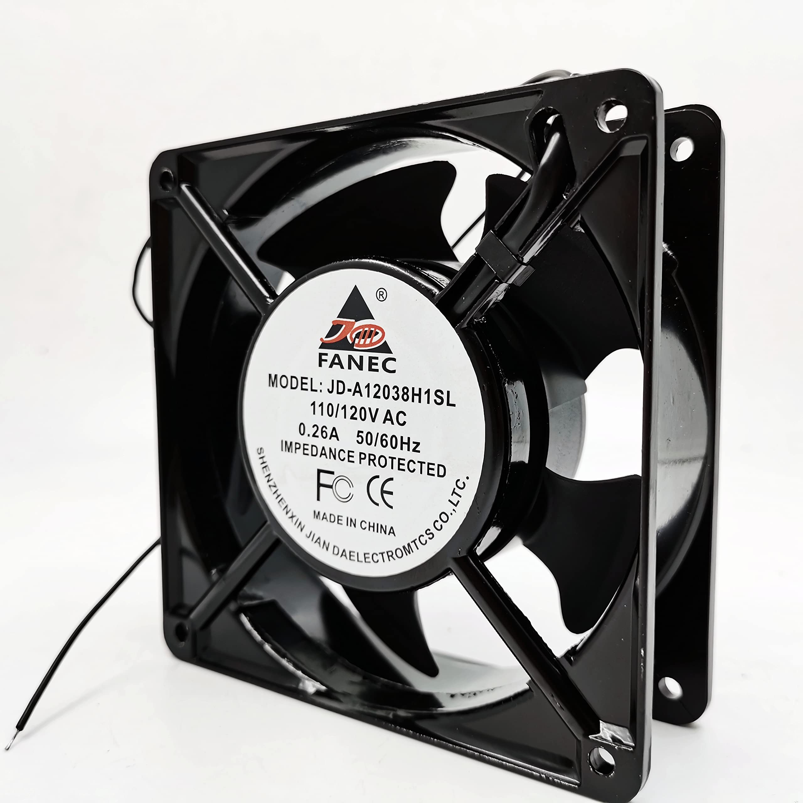 Amazon.com: JD-A12038H1SL FANEC 120mm Fan, 110/120V 0.26A 12038