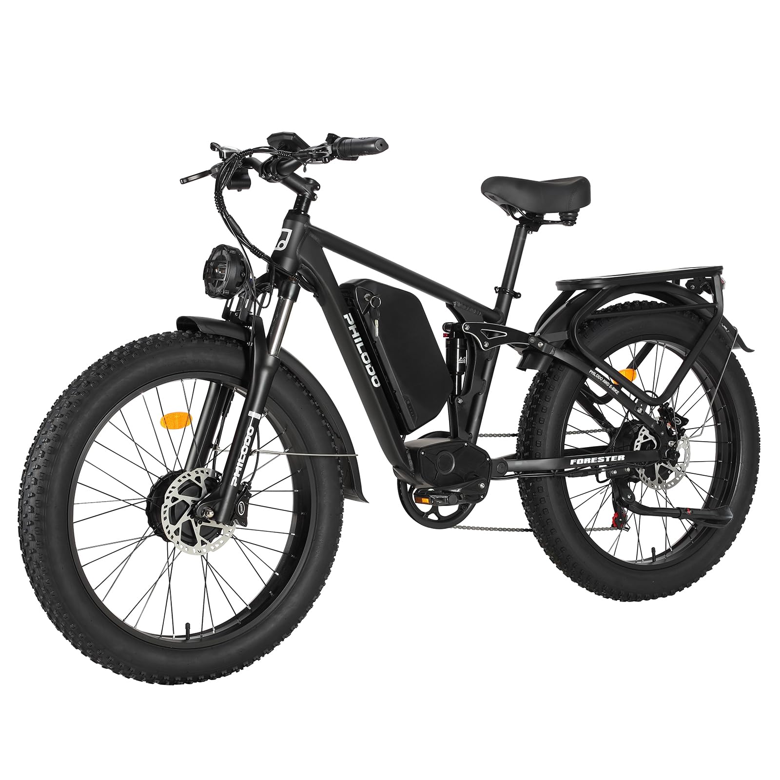 Amazon.com : PHILODO Forester Peak Dual Motor Electric Bike - High