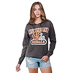Ultra Game NFL Official Women\'s Super Soft Hoodie Pullover Sweatshirt, Cincinnati Bengals, Team Color, Large