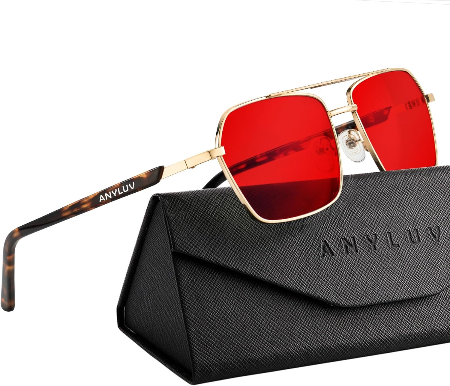 ANYLUV Blue Green Light Blocking Glasses for Men & Women - Sleep Enhancement & Eye Protection