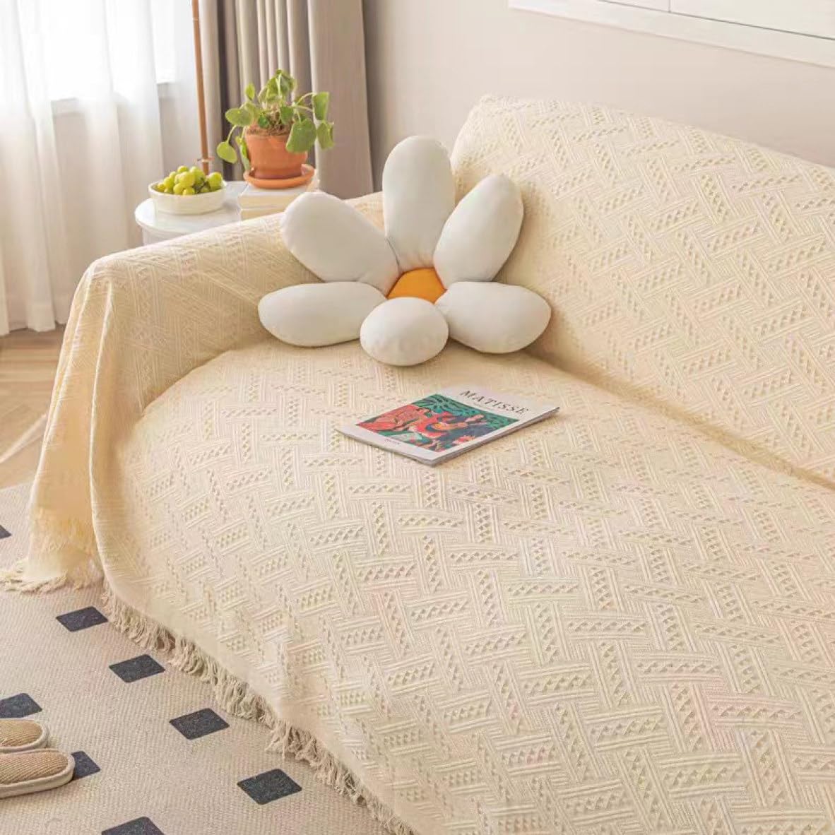 Amazon｜5JJJLOOOPP Kaze マルチカバー ソファカバー スタイリッシュ 1