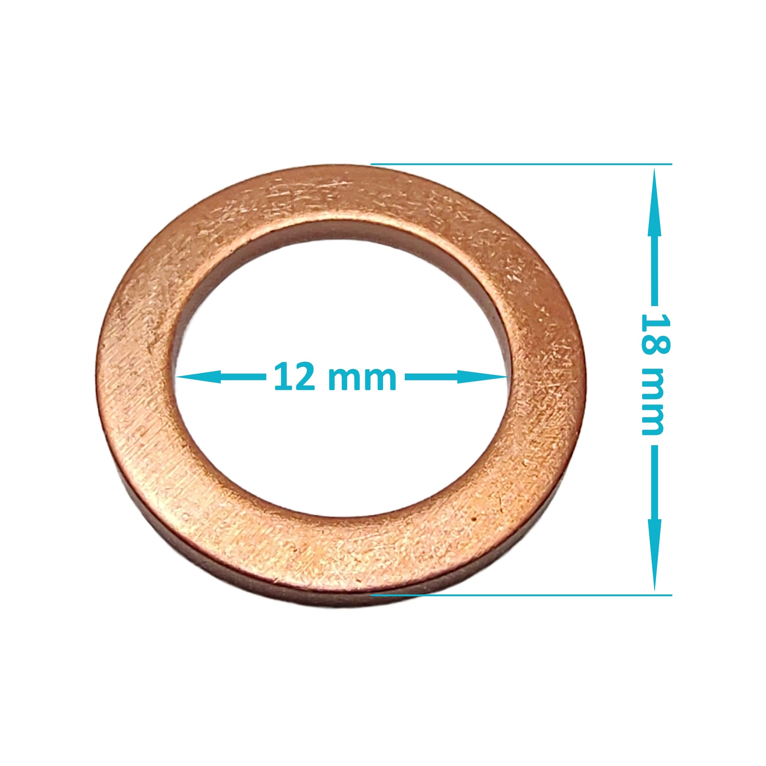 RR202610 LEMA Anello Di Tenuta, Vite Di Scarico Olio Rame - Foto 3