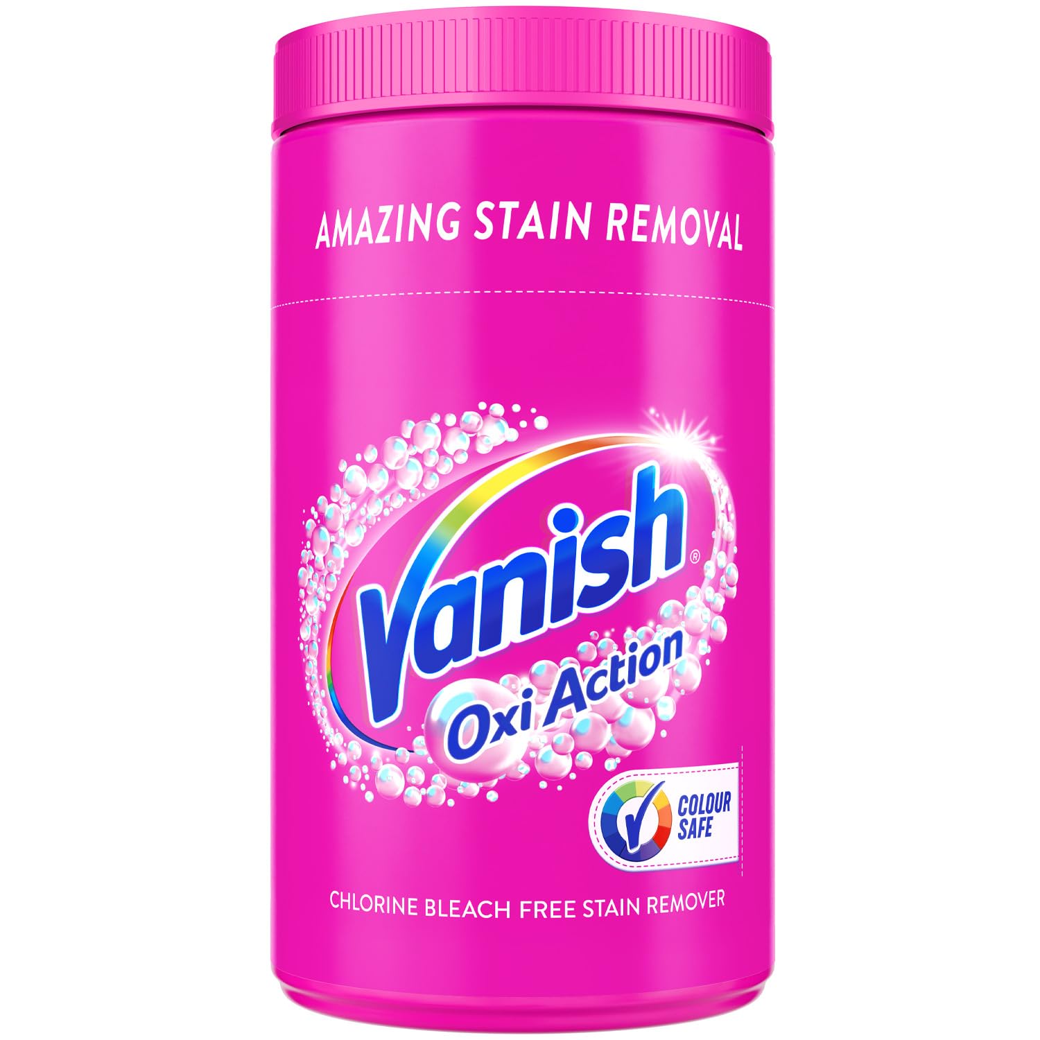 Fabric Stain Remover, Oxi Action Powder, 2.1 kg, Works in just 30 seconds, Versatile stain remover, In wash, pre-treat or soak, Safe for use on everyday fabrics