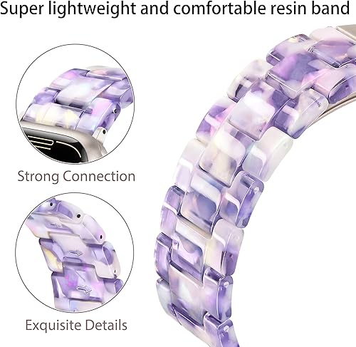 Miniatura 4 de Light House - Correa ligera de resina para Apple Watch, para hombre y mujer, compatible Series SE, 10, 9, 8, 7, 6, 5, 4, 3, 2, 1, Ultra 2, 1,