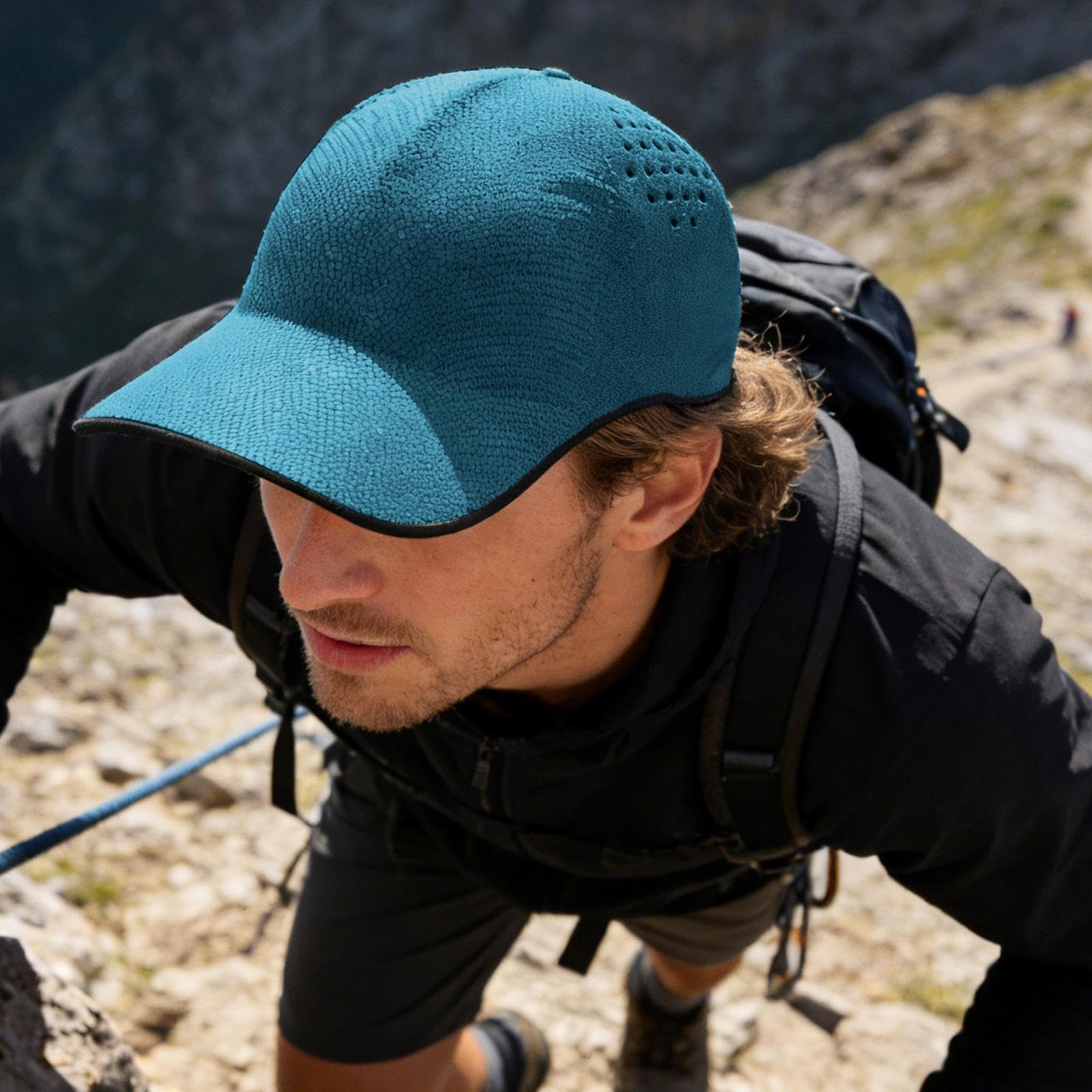 Berretto da baseball, ad asciugatura rapida, pieghevole, elasticizzato, per golf, fitness, escursionismo, montagna, pesca, viaggi, sport, casual