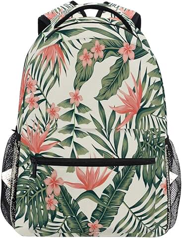 hawaiian flower backpack