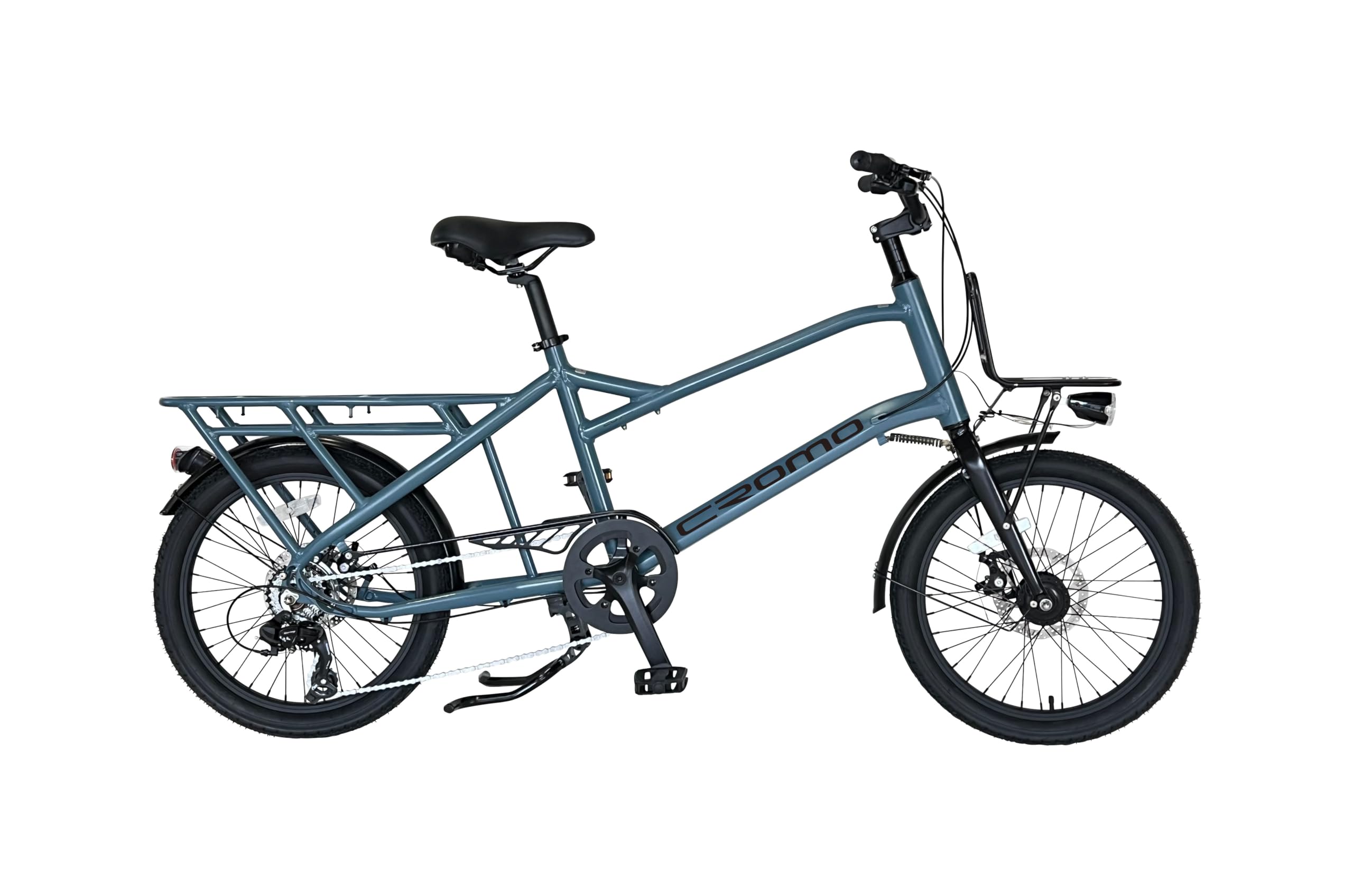 グレー シティサイクル チャイルドシート付き