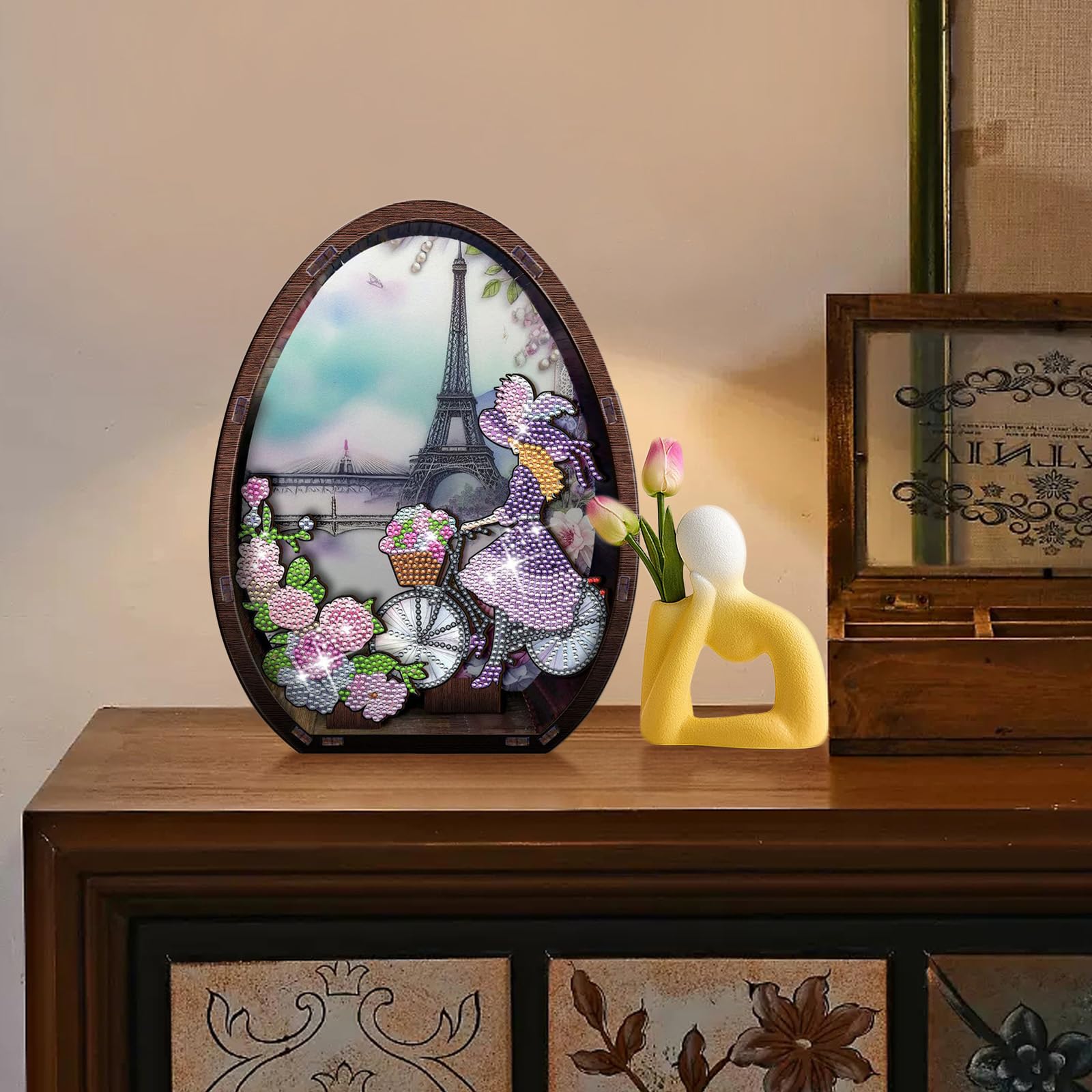 Magical Warfare 01 A [Graph Art Illustration] Premium Acrylic Diorama Plate