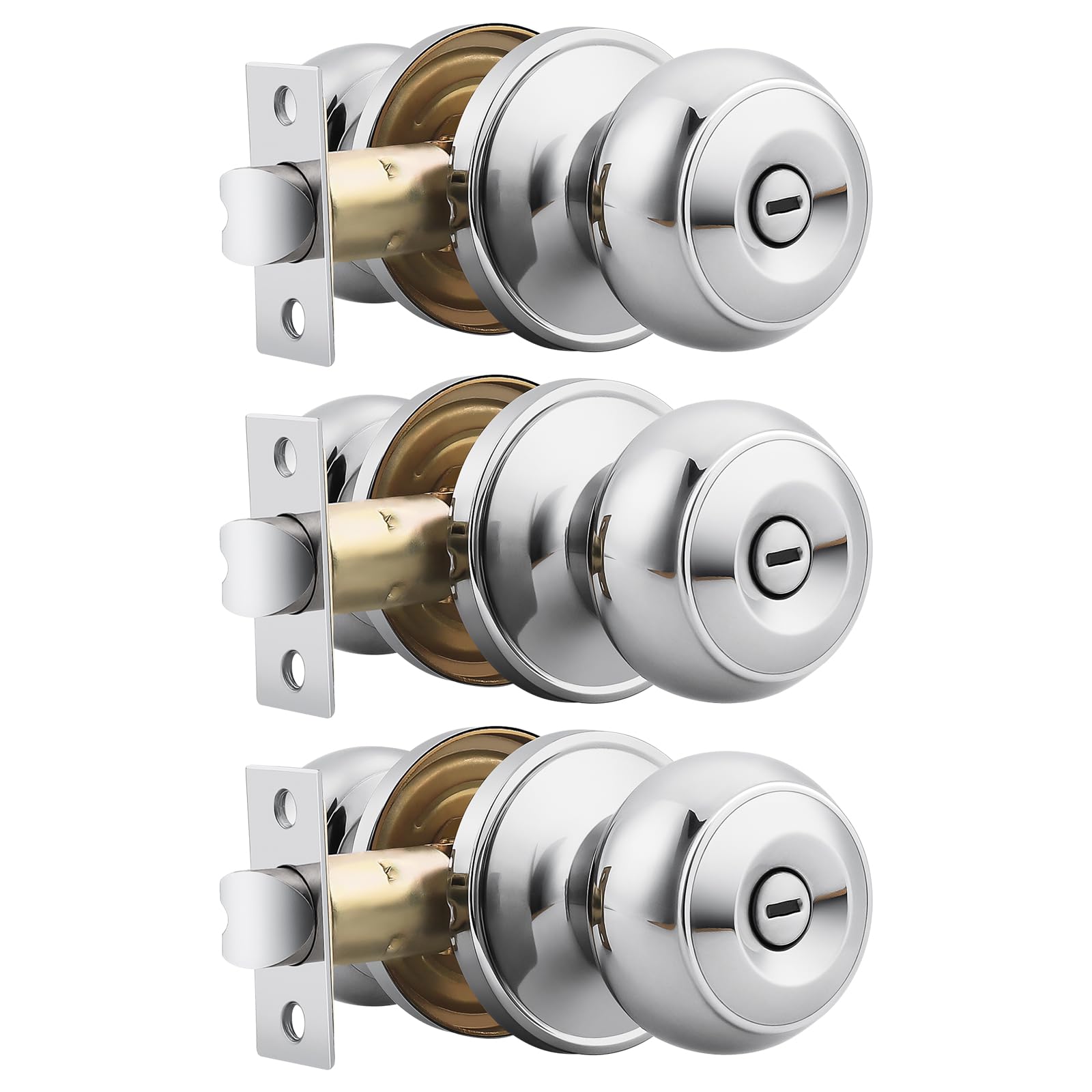 Probrico Privacy Door Knobs - Keyless Locks -32