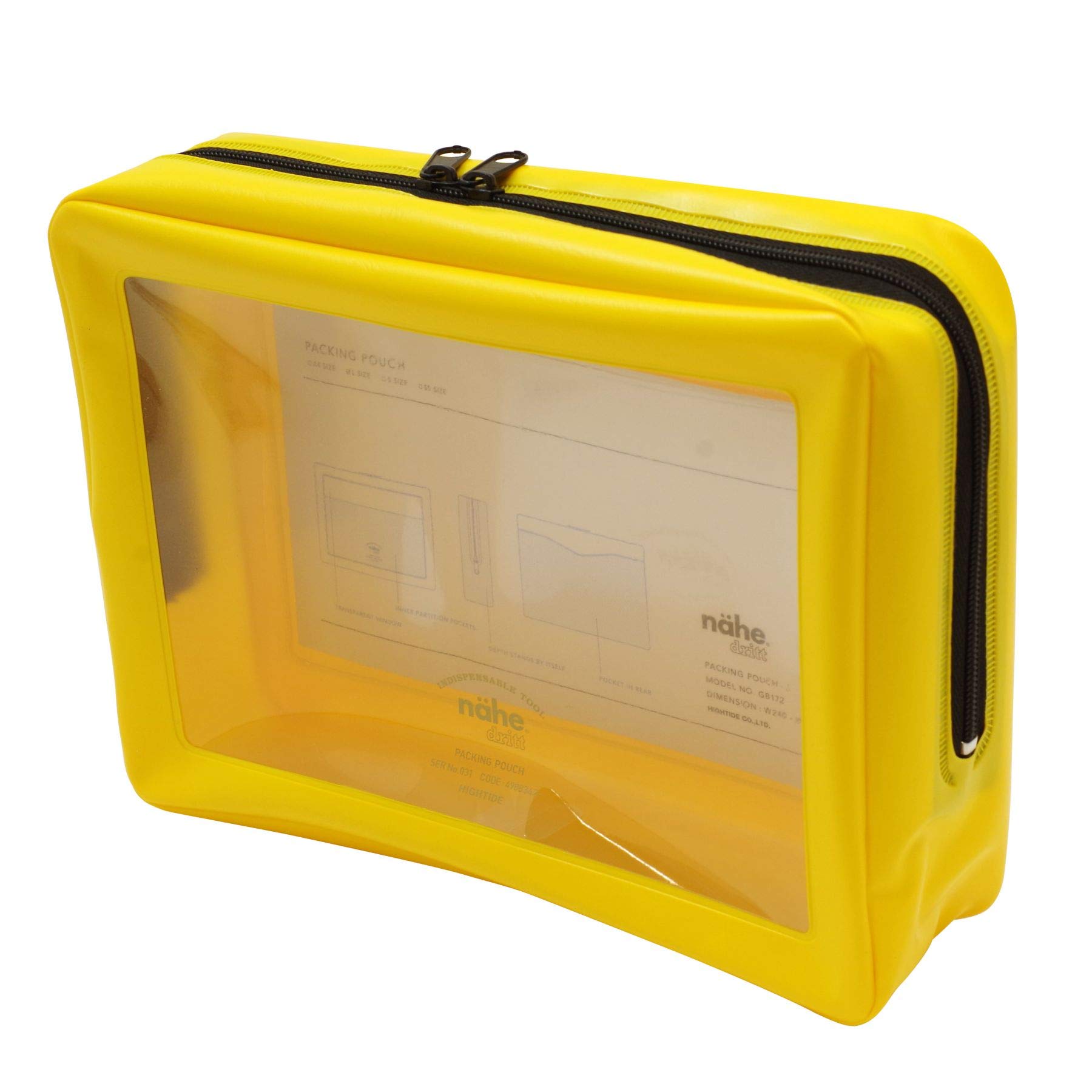Amazon.com: [HIGHTIDE] nahe Packing Pouch, Large, Yellow : Health