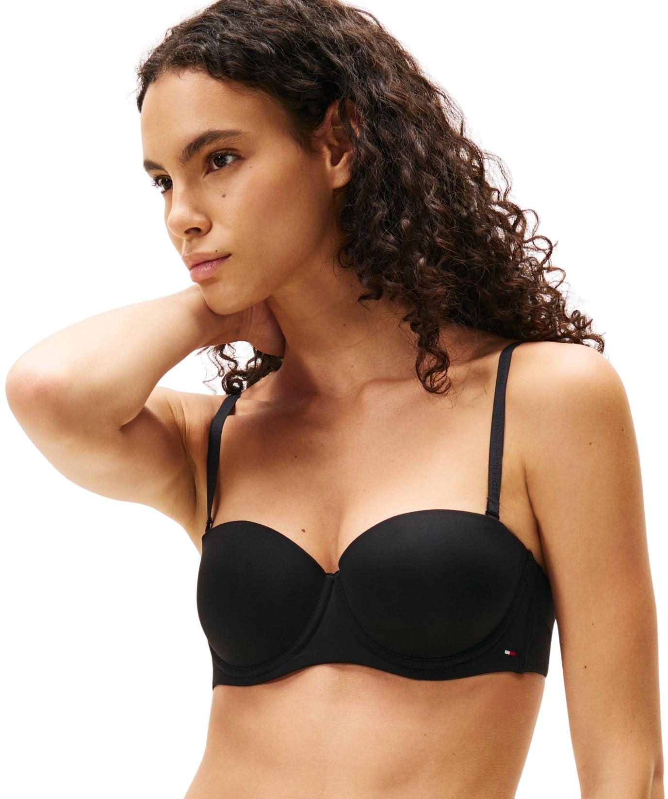 Tommy Hilfiger Senza Spalline Uw0uw06049bds001 Senza Spalline, Nero, 85A per Donna