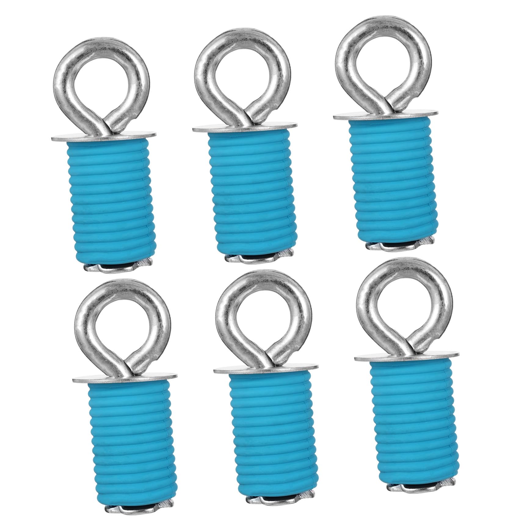Ancoraggi Letto Utv e Facile Utilizzo Set 6 Pezzi in Ferro e Gomma Alta Capacità di Carico e Ganci Ancoraggio Atv per Accessori Fuoristrada