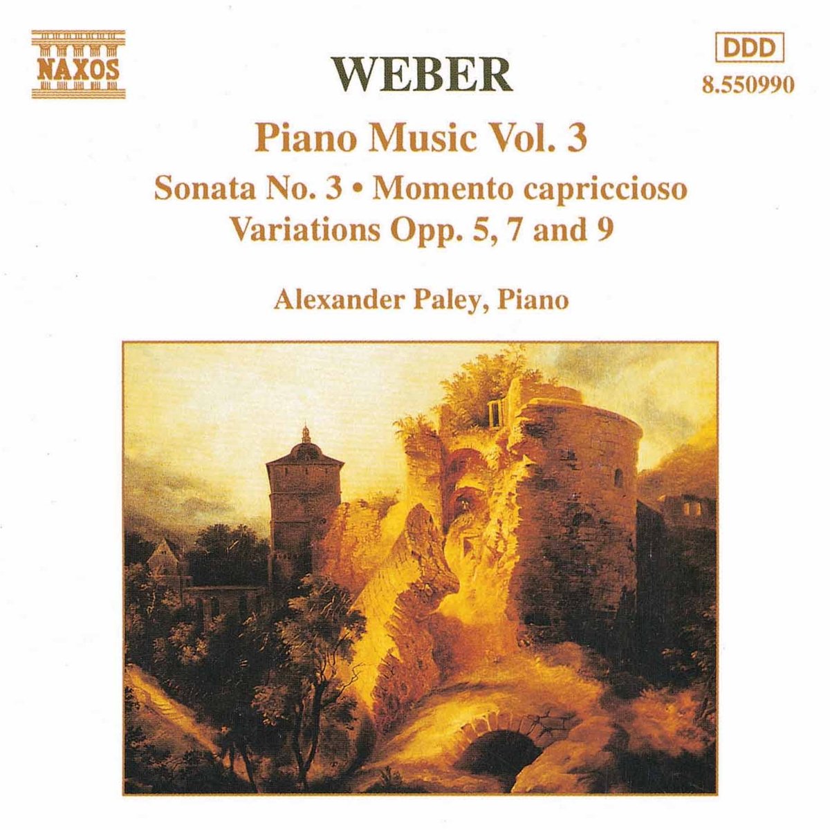 Klavierwerke Vol.3 [Audio CD] Alexander Paley and Weber