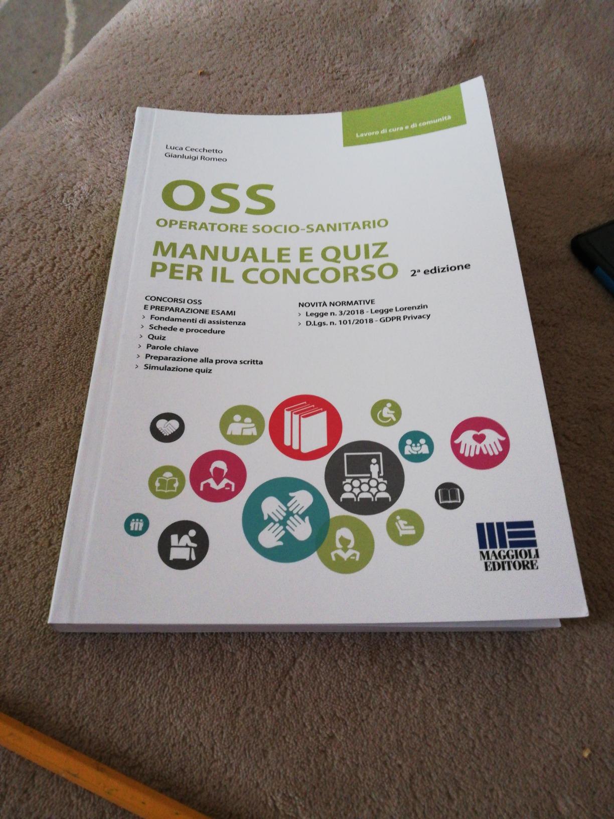 concorsi per oss. operatore socio-sanitario. manuale simone piga