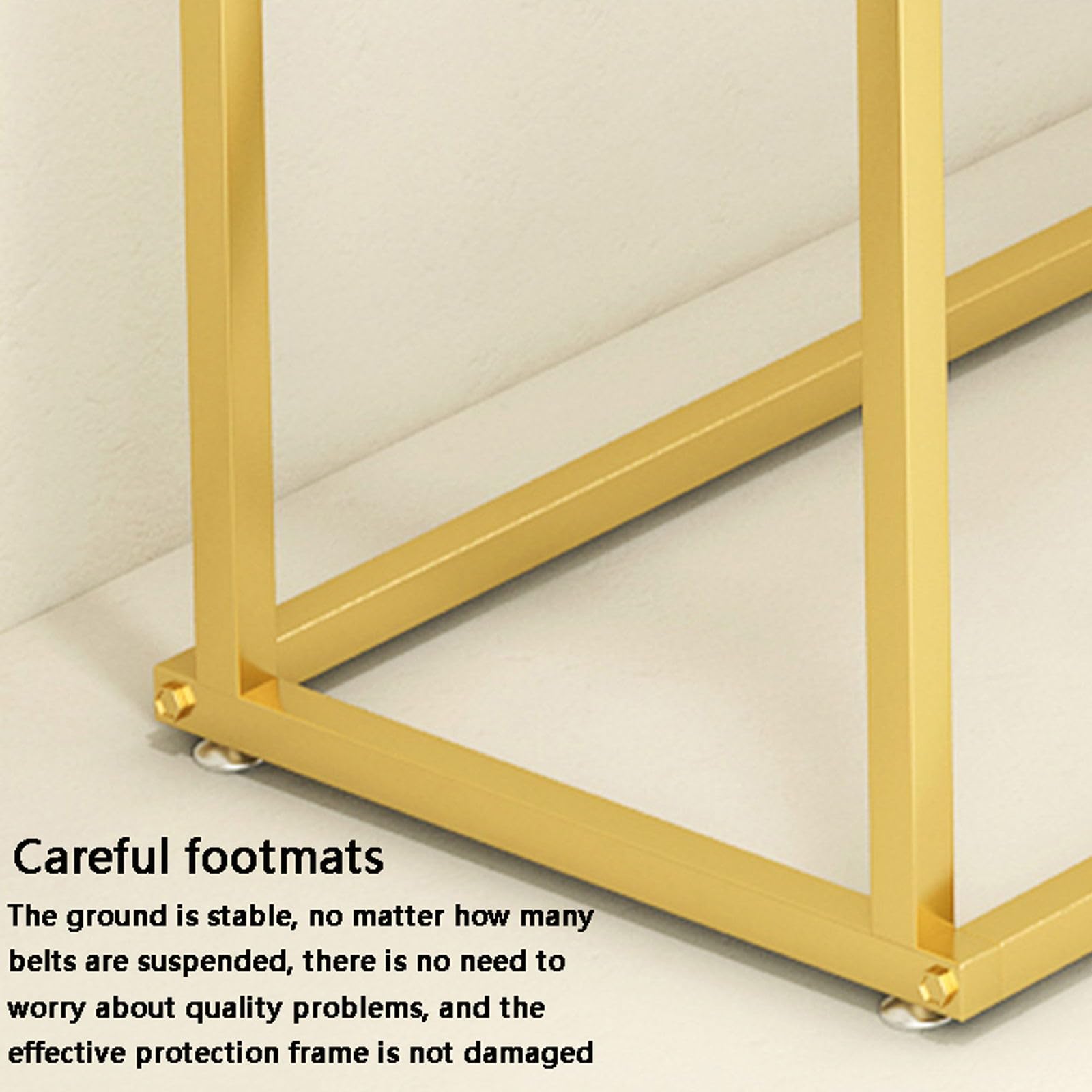Percha de Metal para Cinturones y Organizador de Armario para Corbatas, Bufandas, chales y Bolsos. Solución de exhibición Que Ahorra Espacio para dormitorios y Espacios comerciales.