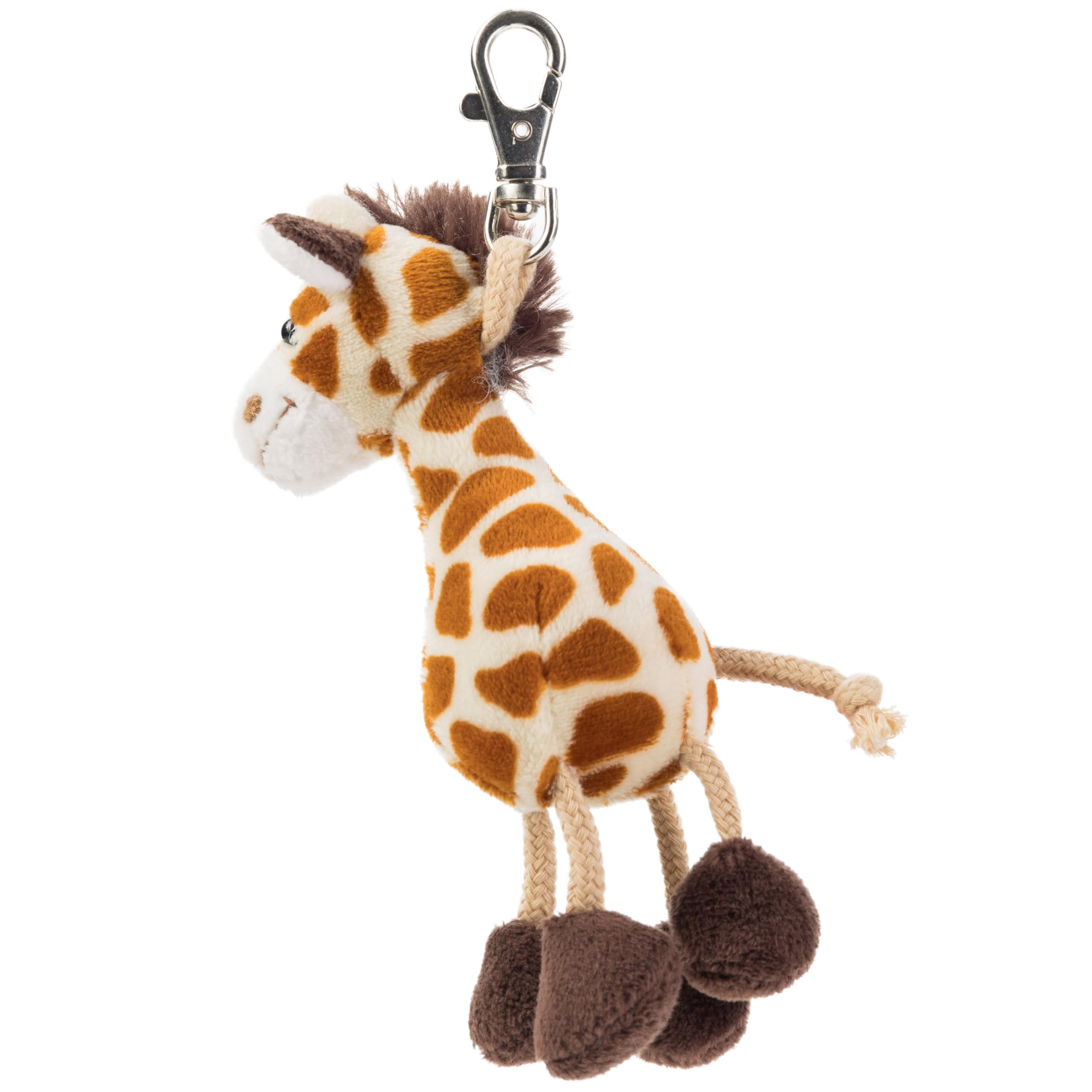 Schaffer 0238 - Ciondolo a forma di giraffa, unisex, colore: marrone, circa 13 cm, marrone, ca. 13 cm, Moderno