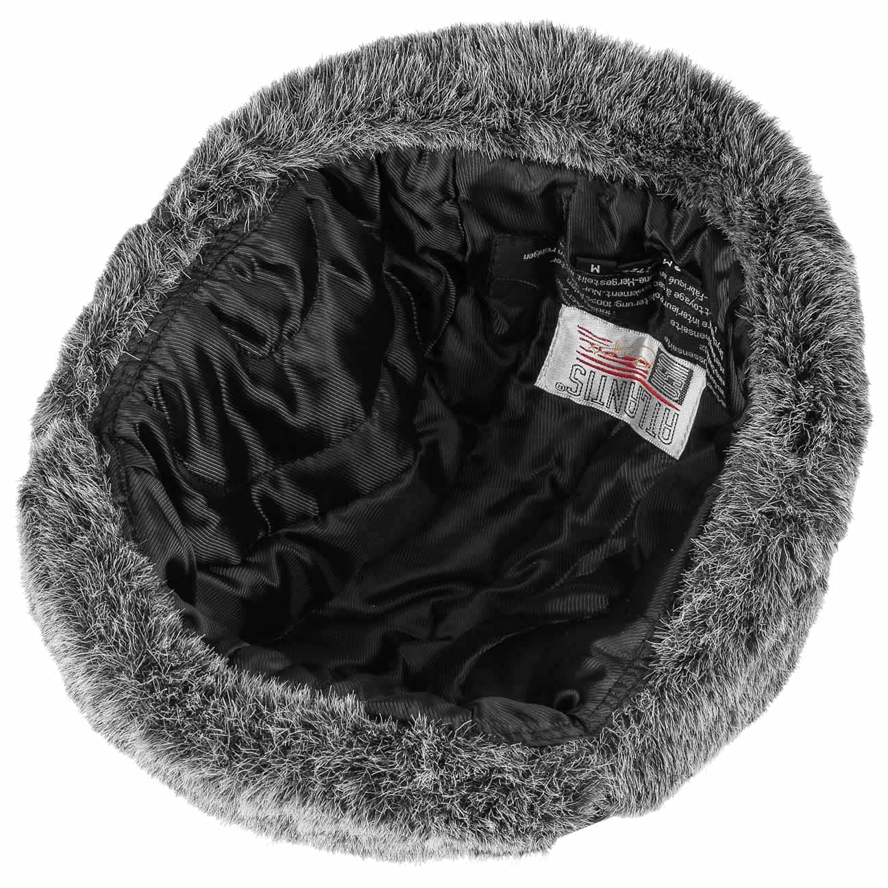 Chapeaushop Chapka Eco Polar Lapeer Bonnet d'aviateur pour Femme Bonnet pour l'hiver (M (56-57 cm) - Blanc)