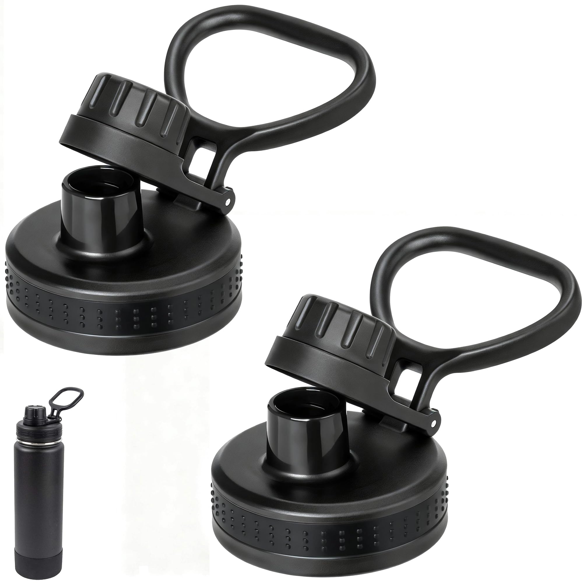 Lid Replacement for Thermoflask 14 oz 16 oz 18 oz 24 oz 32 oz 40oz, Spout Lid Only Compatible With the Brand of Thermoflask Wide Mouth Bottles 100%