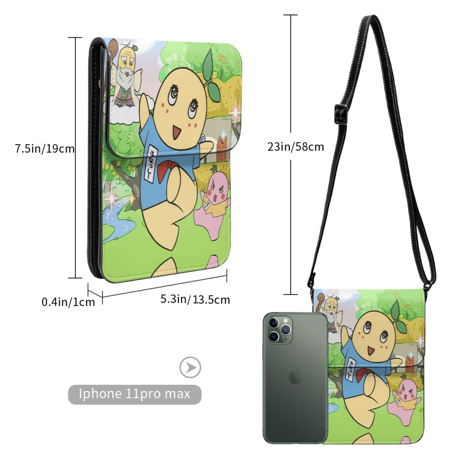 Amazon | ふなっしーのふなふなふな日和 スマホポーチ ショルダー 