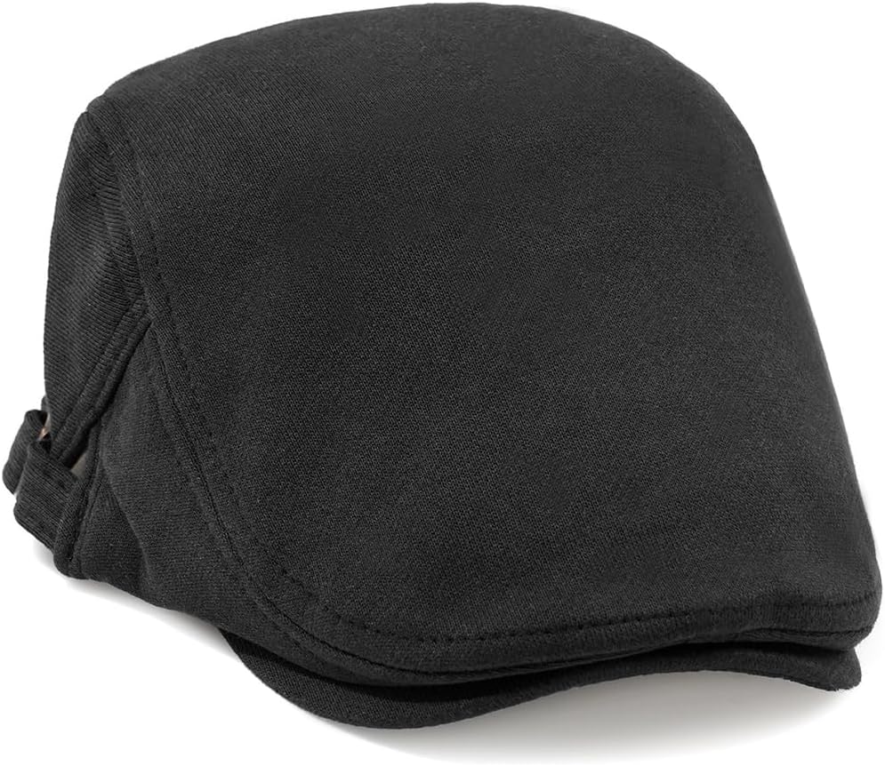 Men's Cotton Newsboy Hats Flat Ivy Gatsby Cap Irish Cabbie Ivy Driving Hunting Hat - Image 3