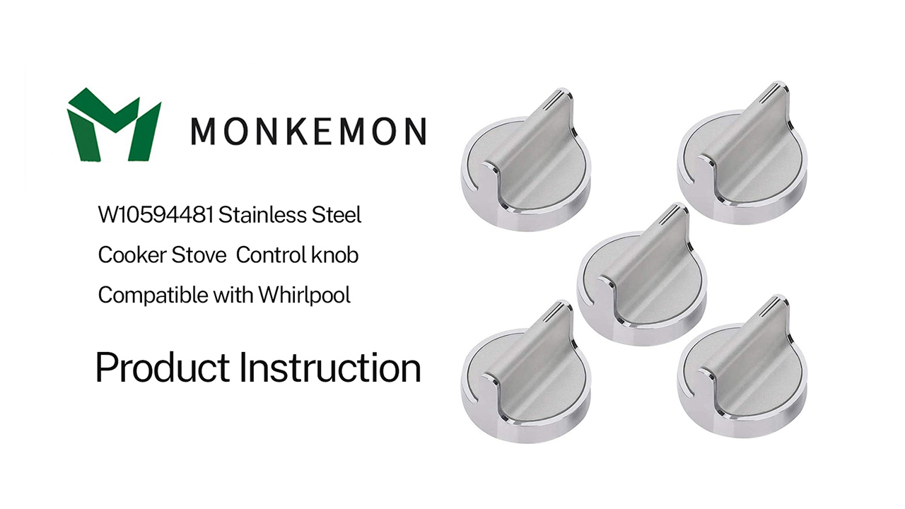 W10698166 Confezione Da 5 Manopole Range Compatibile Con Whirlpool - Foto 8