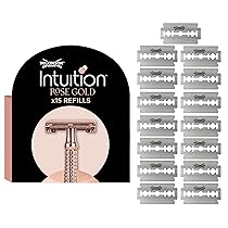 Wilkinson Sword – Lame di Ricarica Rasoio Intuition Rose Gold – Depilazione femminile – Confezione con 15 lame di ricarica