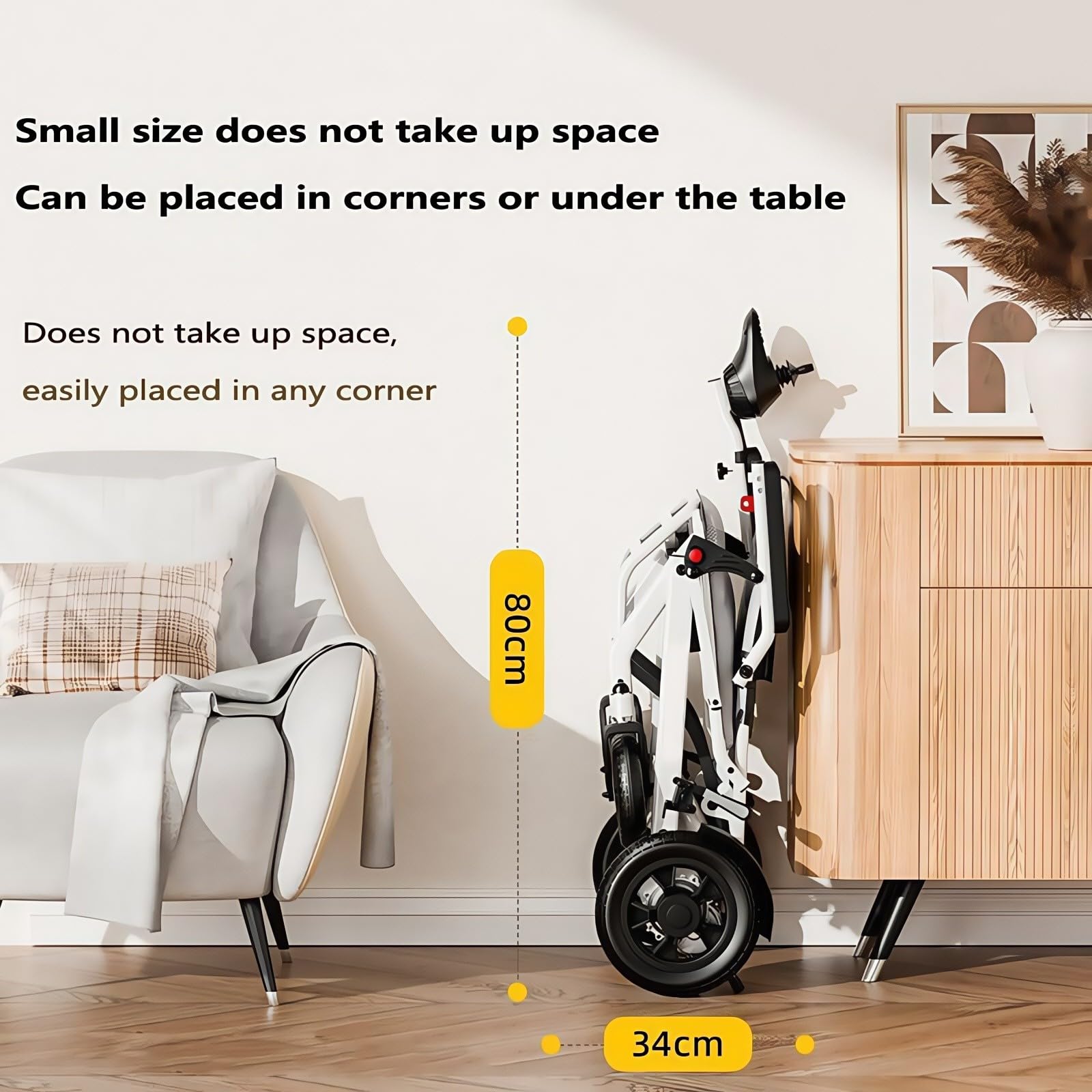 Carrozzine Elettriche Pieghevoli Carrozzine Elettriche Per Adulti Motore Da 500 W Ultraleggera 15,8 Kg Facile Da Trasportare E Riporre Carrozzina Elettrica Per Viaggi E Uso Quotidiano
