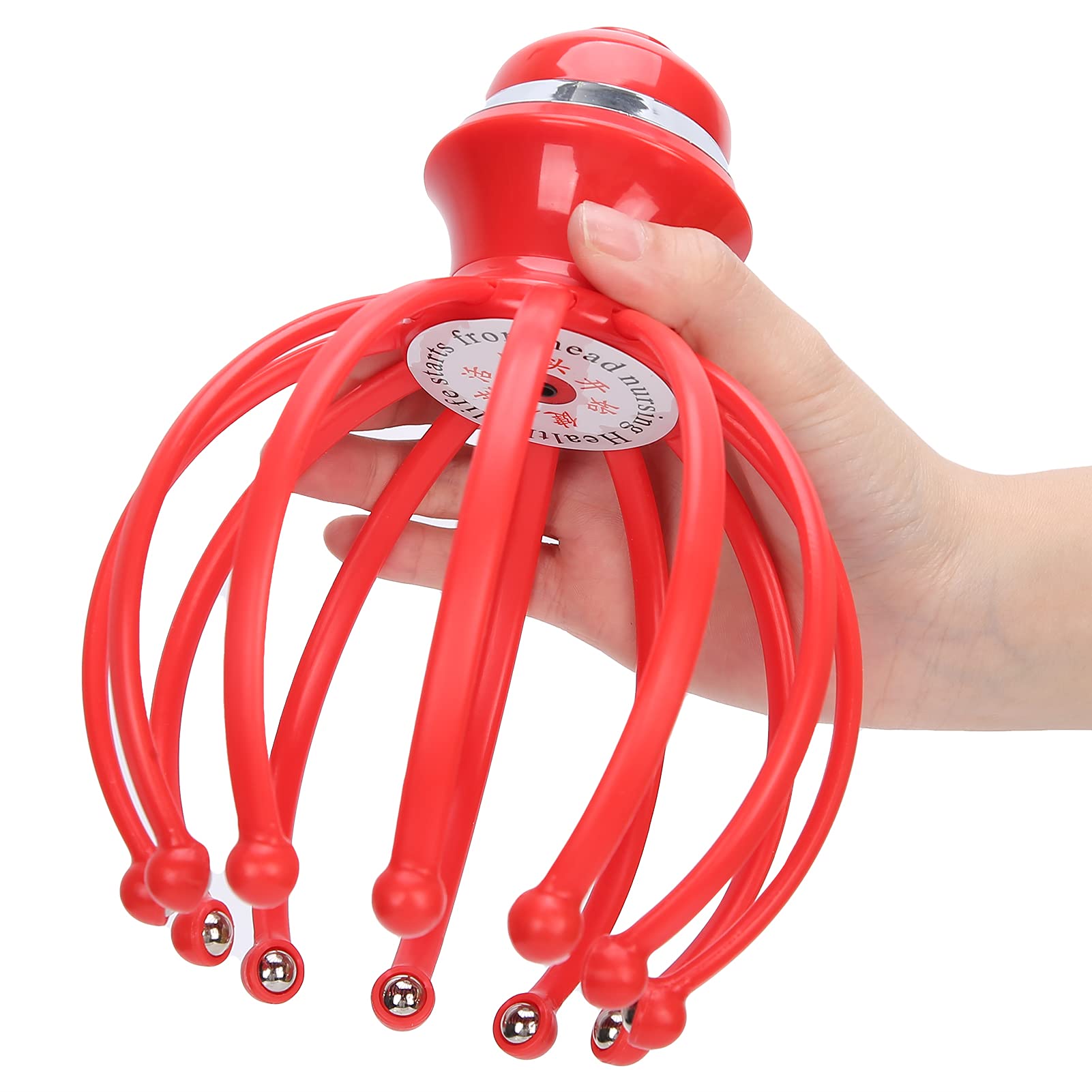 12 Claw Electric Scalp Massager, Rechargeable Hair Growth Stress Massager For Head Stress Relieve, Head Scratcher Massager For Scalp Massagers For Full Body Massage