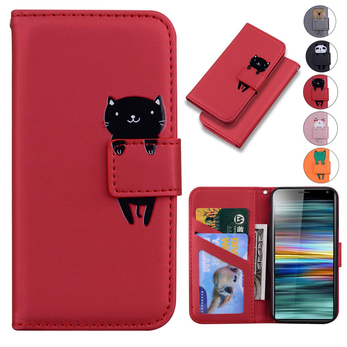 Amazon.co.jp: Xperia 8 [ SOV42 SO-02M ] ケース手帳型かわいい