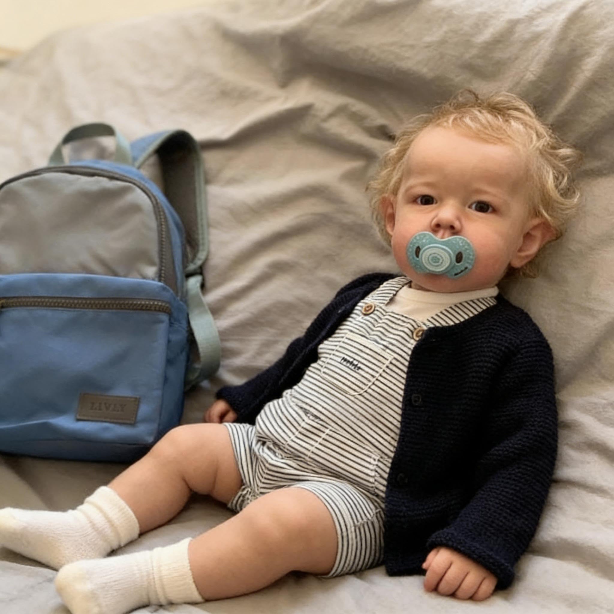 RXDOLL Realistyczne lalki Reborn Baby Dolls silikonowe na całe ciało winyl chłopiec 50 cm pełne silikonowe lalki Reborn blond włosy prawdziwe życie noworodek maluch anatomicznie poprawna lalka bobas