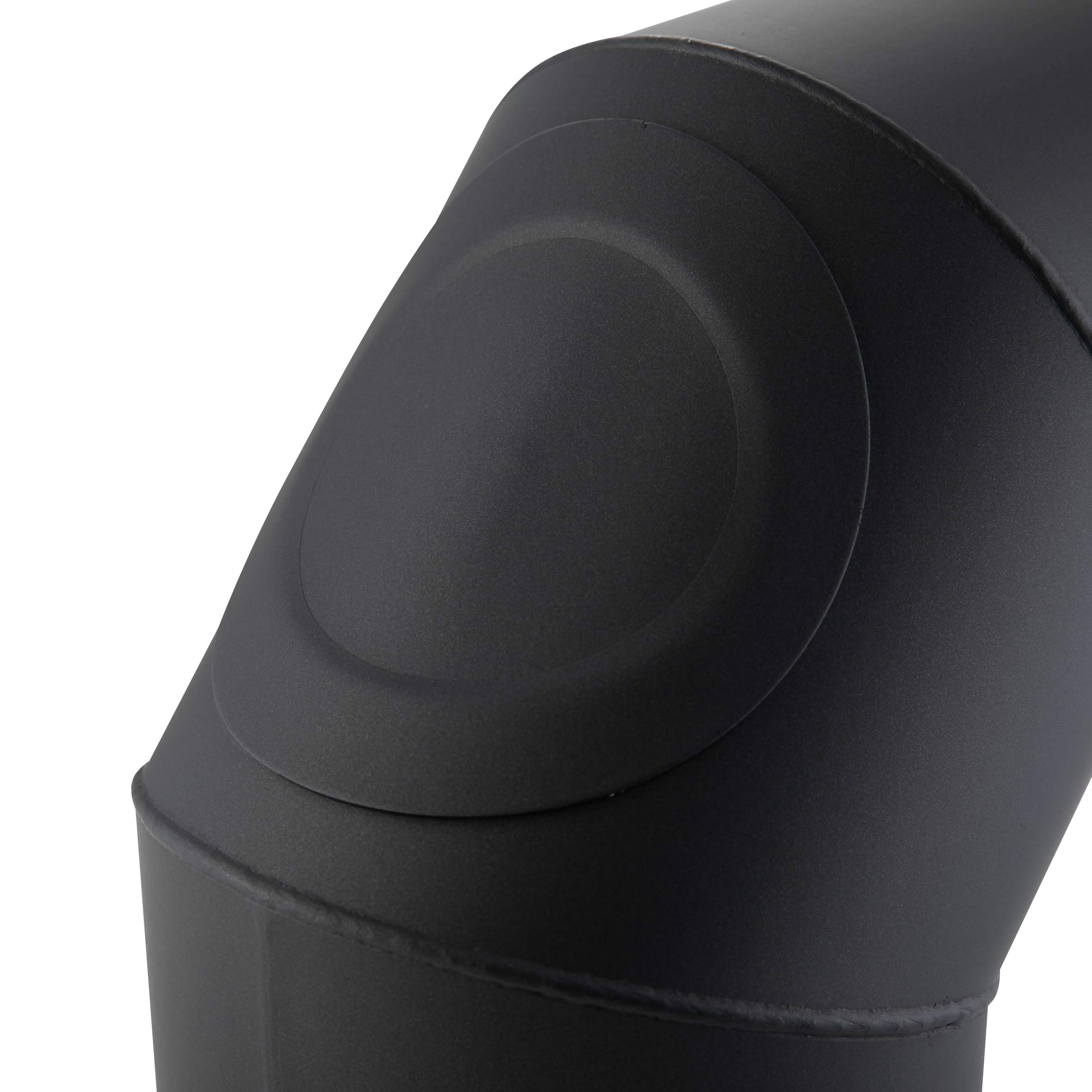 Kaminoflam Ofenrohr - Kaminrohr mit Dichtung T200 - Rauchrohr 80 mm für Pelletof