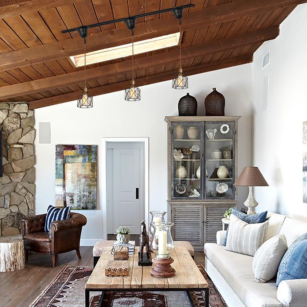 Amazon.co.jp : FSLiving ペンダントライト ダクトレールライト 傾斜