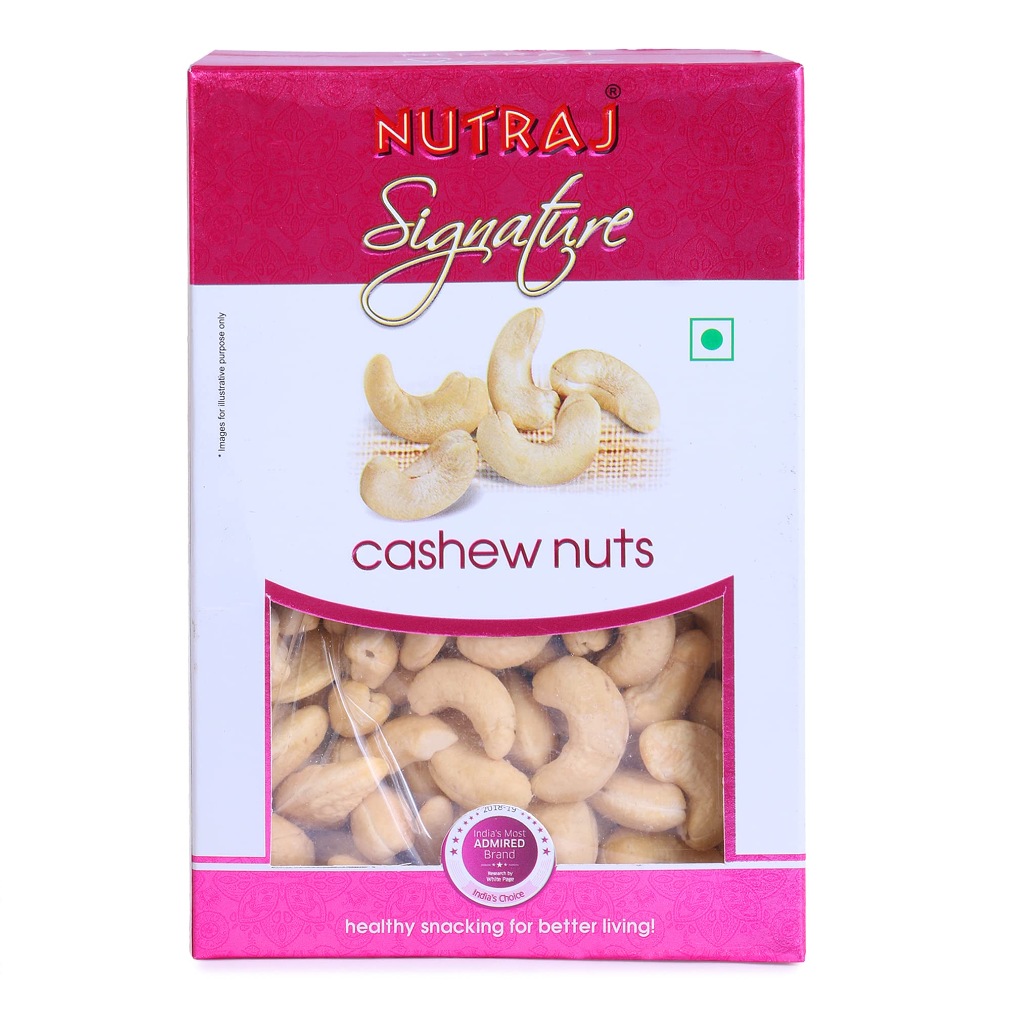 Nutraj Signature Cashew Nuts (Plain Kaju) W240 200G - Vacuum Pack | Cashew | Premium Crunchy Kaju, Rich In Magnesium, Copper & Phosphorus, Dry Fruit (B0176WD87Q) Amazon Price History, Amazon Price Tracker