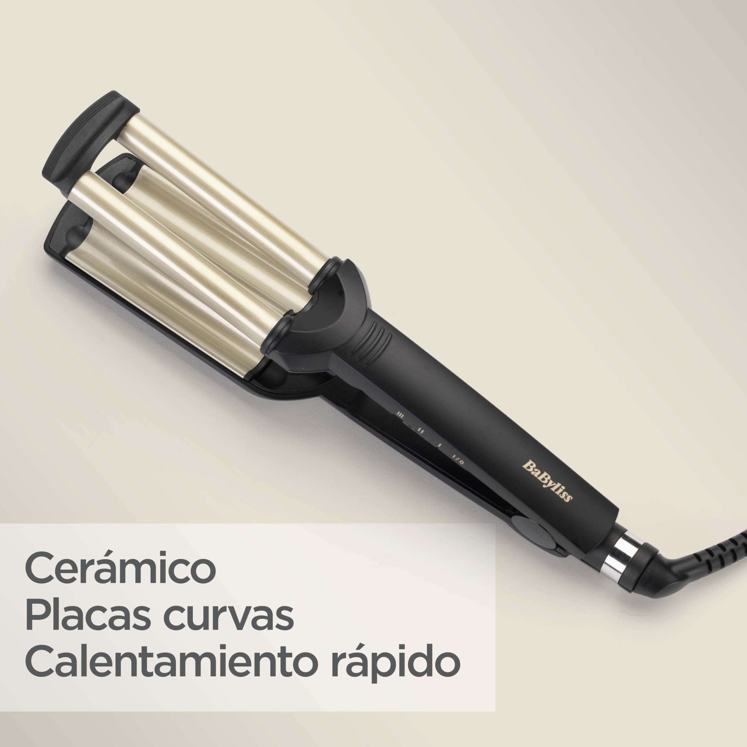 Babyliss hierro ondulado de cerámica 15mm c260e